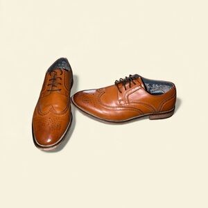 Classic Brown Leather Men's Derbys